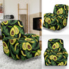 Avocado Floral Palm Leaves Pattern Print Recliner Cover-grizzshop