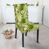 Avocado Green Patttern Print Chair Cover-grizzshop