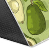 Avocado Green Patttern Print Floor Mat-grizzshop