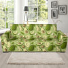 Avocado Green Patttern Print Sofa Covers-grizzshop