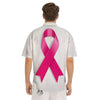 Awareness Ribbons Cancer Print Men's Short Sleeve Shirts-grizzshop