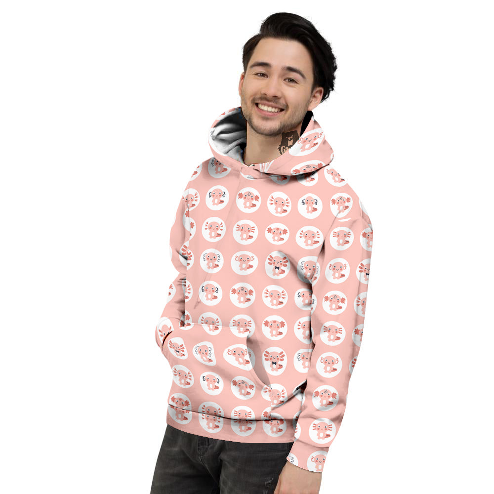 Axolotl Baby Print Pattern Men's Hoodie-grizzshop