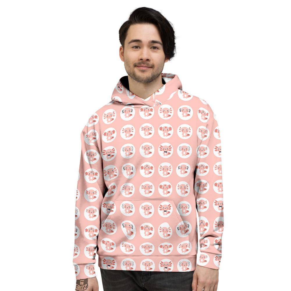 Axolotl Baby Print Pattern Men's Hoodie-grizzshop