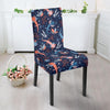 Axolotl Blue Pattern Print Chair Cover-grizzshop