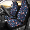 Axolotl Blue Pattern Print Universal Fit Car Seat Cover-grizzshop