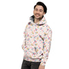 Axolotl Pastel Print Pattern Men's Hoodie-grizzshop