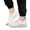 Axolotl Pastel Print Pattern White Athletic Shoes-grizzshop