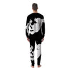 Axolotl White And Black Print Men's Pajamas-grizzshop