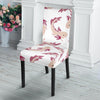 Axolotl White Pattern Print Chair Cover-grizzshop