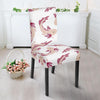 Axolotl White Pattern Print Chair Cover-grizzshop