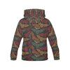 Aztec Bat Halloween Pattern Print Men Pullover Hoodie-grizzshop