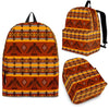 Aztec Eagle Pattern Print Backpack-grizzshop