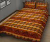 Aztec Eagle Pattern Print Bed Set Quilt-grizzshop