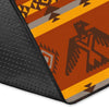 Aztec Eagle Pattern Print Floor Mat-grizzshop