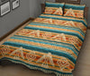 Aztec Eagle Print Pattern Bed Set Quilt-grizzshop