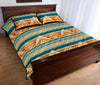 Aztec Eagle Print Pattern Bed Set Quilt-grizzshop