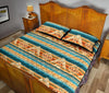 Aztec Eagle Print Pattern Bed Set Quilt-grizzshop