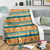 Aztec Eagle Print Pattern Blanket-grizzshop