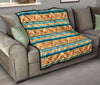 Aztec Eagle Print Pattern Quilt-grizzshop