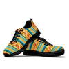 Aztec Eagle Print Pattern Sneaker Shoes For Men Women-grizzshop