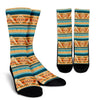 Aztec Eagle Print Pattern Unisex Crew Socks-grizzshop