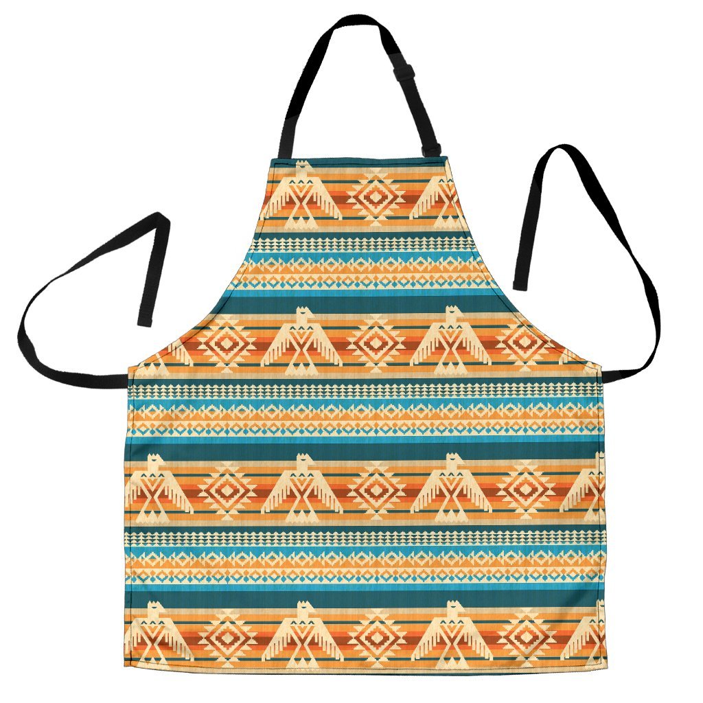 Aztec Eagle Print Pattern Women's Apron-grizzshop