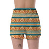 Aztec Eagle Print Pattern Women's Shorts-grizzshop