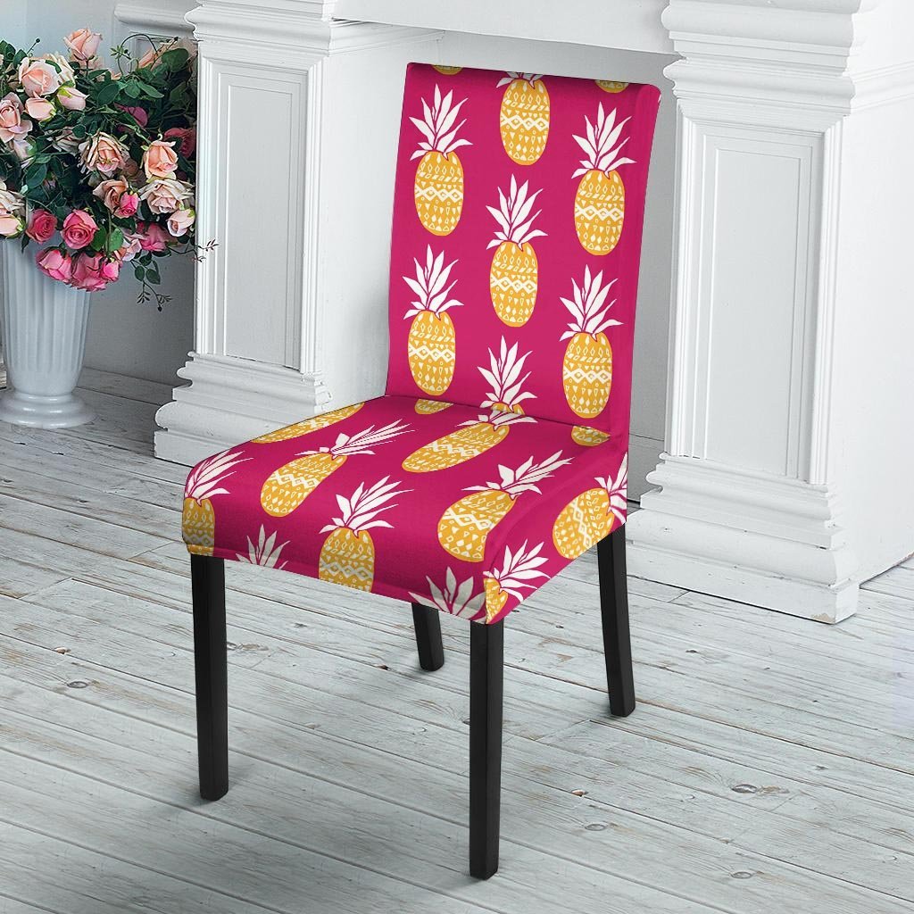 Aztec Hawaiian Pineapple Print Chair Cover-grizzshop