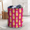 Aztec Hawaiian Pineapple Print Laundry Basket-grizzshop