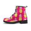 Aztec Hawaiian Pineapple Print Men's Boots-grizzshop