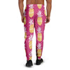 Aztec Hawaiian Pineapple Print Men's Joggers-grizzshop