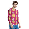 Aztec Hawaiian Pineapple Print Men's Sweatshirt-grizzshop