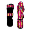 Aztec Hawaiian Pineapple Print Muay Thai Shin Guard-grizzshop