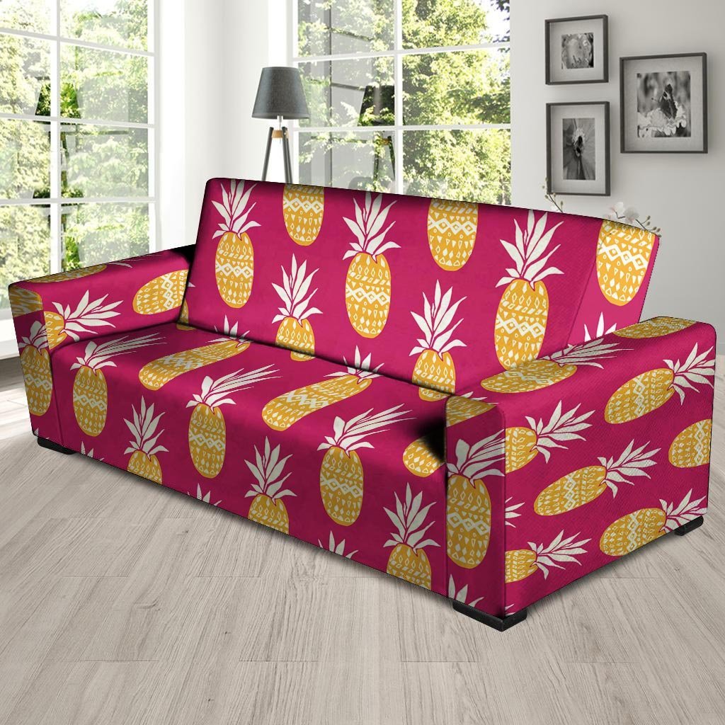 Aztec Hawaiian Pineapple Print Sofa Cover-grizzshop
