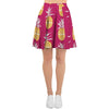 Aztec Hawaiian Pineapple Print Women's Skirt-grizzshop