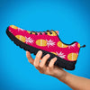 Aztec Hawaiian Pineapple Print Women's Sneakers-grizzshop