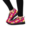 Aztec Hawaiian Pineapple Print Women's Sneakers-grizzshop