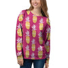 Aztec Hawaiian Pineapple Print Women's Sweatshirt-grizzshop