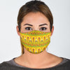 Aztec Indians Navajo Tribal Pendleton Native American Print Face Mask-grizzshop