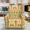 Aztec Indians Navajo Tribal Pendleton Native American Print Recliner Cover-grizzshop