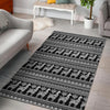 Aztec Llama Pattern Print Floor Mat-grizzshop