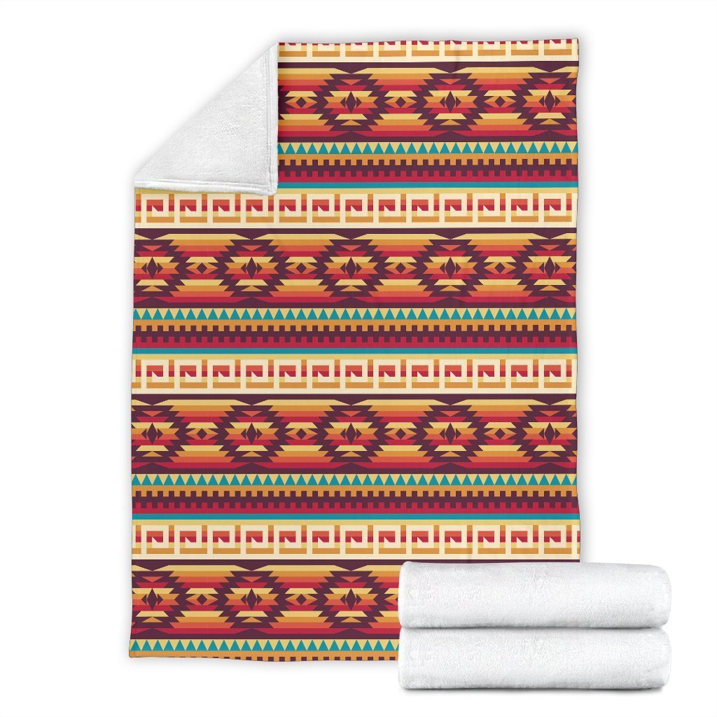 Aztec Native American Tribal Navajo Indians Print Blanket-grizzshop