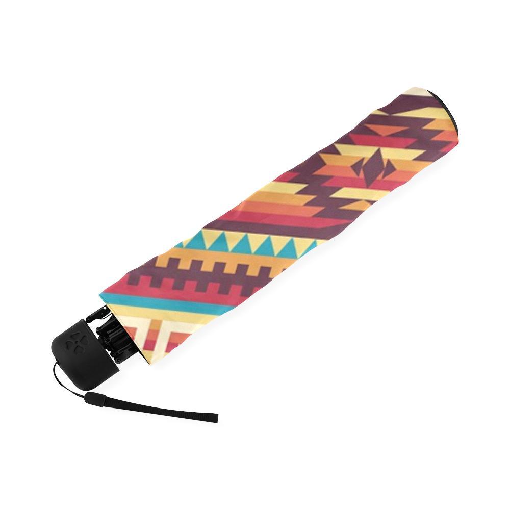 Aztec Native American Tribal Navajo Indians Print Foldable Umbrella-grizzshop
