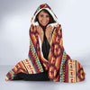 Aztec Native American Tribal Navajo Indians Print Hooded Blanket-grizzshop