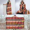 Aztec Native American Tribal Navajo Indians Print Hooded Blanket-grizzshop