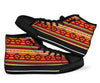 Aztec Native American Tribal Navajo Indians Print Men Women's High Top Shoes-grizzshop