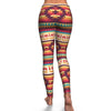 Aztec Native American Tribal Navajo Indians Print Pattern Women Leggings-grizzshop