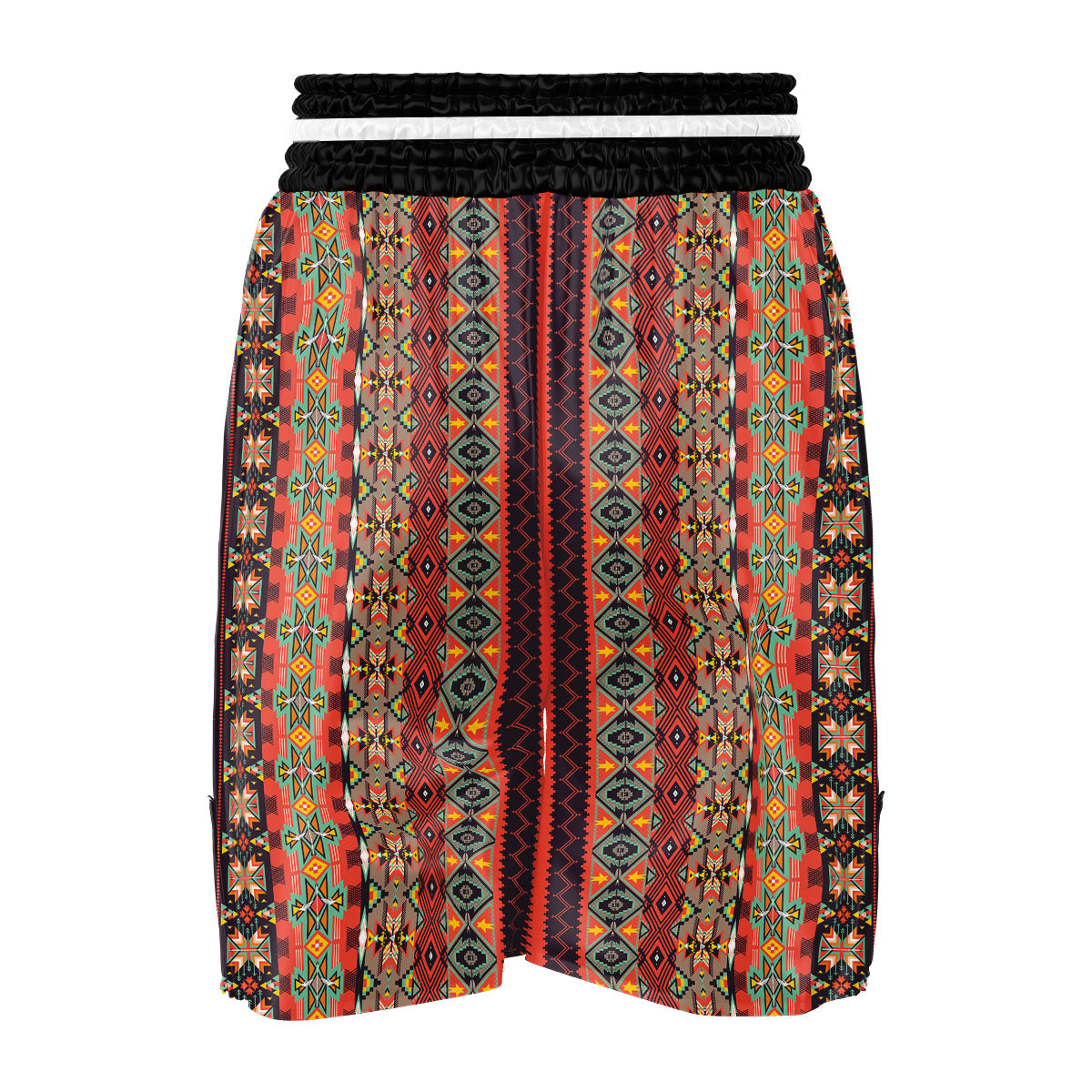 Aztec Native Tribal Print Pattern Boxing Shorts-grizzshop