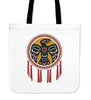 Aztec Navajo Native American Tribal Indians Print Tote Bag-grizzshop