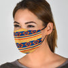 Aztec Pendleton Tribal Indians Navajo Native American Print Face Mask-grizzshop